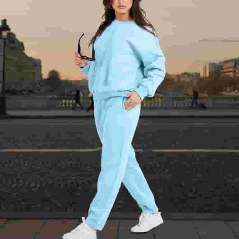 ZQGJB Women's 2023 Two Piece Sweatsuit Outfits Casual Long ZQGJB Women's 2023 Two Piece Sweatsuit Outfits Casual Long