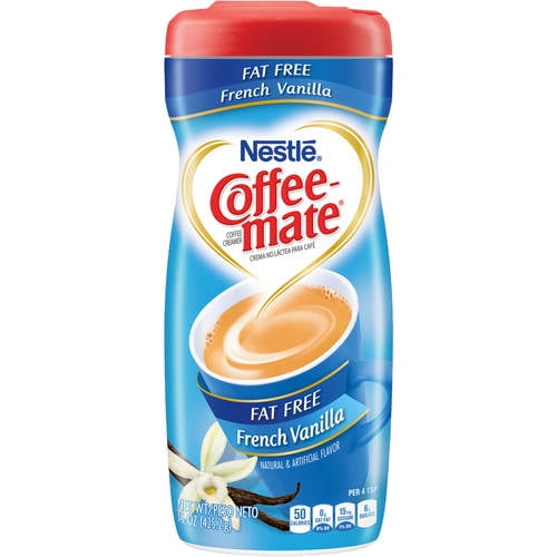Nestle Coffee Mate French Vanilla Fat Free Powder Coffee