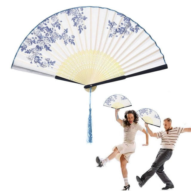Dance Photography Prop Hand Fan With Embroidery And Sequins For Wedding And Performance Accessories Small Photo for Photography Birthday for Photography 7 7 Valentine Photo Props for Kids Background
