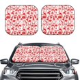 thumbnail image 2 of Gukieu Gnome Merry Christmas Print Car Windshield Sun Visor, Foldable Anti-UV Car Sun Visor Suitable for Vans, Trucks Car Accessories-Small, 2 of 6