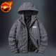 thumbnail image 3 of Parkas Abrigos Acolchados Masculinos Estampados Chaqueta de Plumón con Capucha para Hombre Acolchado Tendencia 2024 en Promoción Acolchado Invierno Exterior Nuevo y Corea Frío, 3 of 5