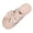 Khaki, variant on Womens Bow Mule House Slippers Memory Foam Warm Cozy Closed Toe Backless Non-Slip Soft Sole Indoor Outdoor Shoes