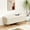 Ivory, variant on Apeaka Storage Ottoman Bench, End of Bed Storage Bench with Gold Base & Diamond Tufted Design for Living Room, Mid-Century Modern Upholstered Bench with Seating for Entryway