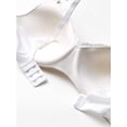 thumbnail image 2 of Women's Maidenform 9456 Comfort Devotion Wirefree with Lift T-Shirt Bra (White Lace/Stone Combo 36D), 2 of 3