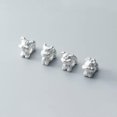 thumbnail image 6 of QQTDFG 999 Sterling Silver Lovely Oriental Zodiac DIY Bracelet Charm Bead A2990-C - Tiger (1 pc), 6 of 7