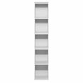thumbnail image 7 of Furinno FULDA 5-Tier 10-In Width Narrow Bookcase 9.3 x 9.8 x 51.9 White, 7 of 7