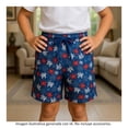 thumbnail image 4 of Traje de Baño Marvel para niño Diseño Arañas Azul Talla 10, 4 of 4