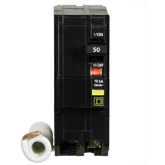 QO250GFI - Square D 50 Amp Double Pole GFCI Circuit Breaker