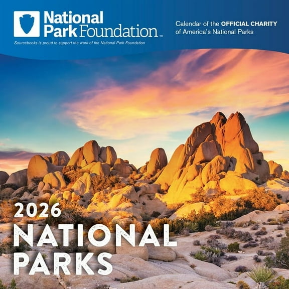 2026 National Park Foundation Wall Calendar, (Paperback)