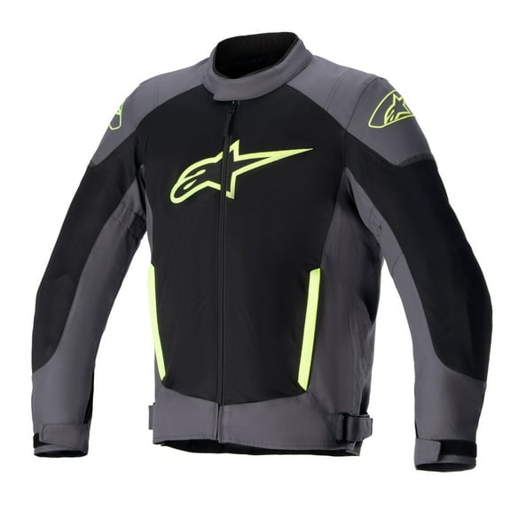 Alpinestars T-SP X Superair Men's Street Motorcycle Jackets - Gray/Black/Yellow / Medium