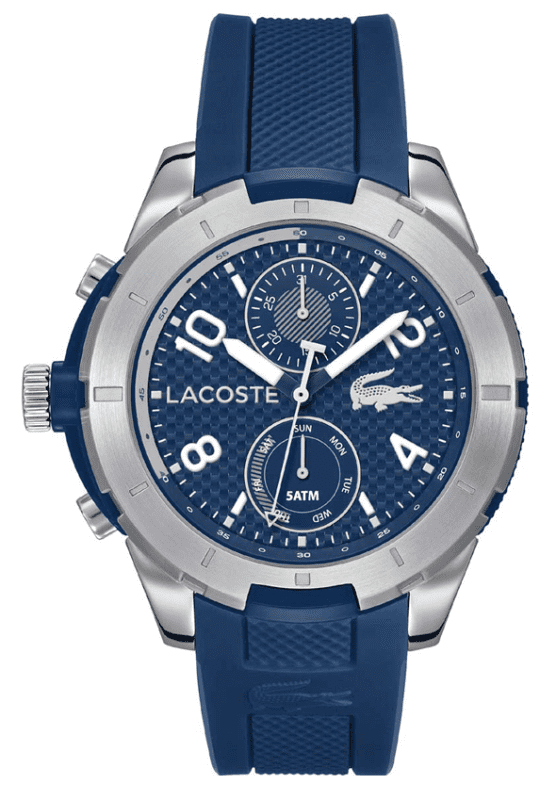 lacoste watch blue strap