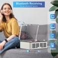 thumbnail image 4 of Reproductor de CD portátil WSJSYH YR-Q800 Radio FM Bluetooth Blanco, 4 of 7