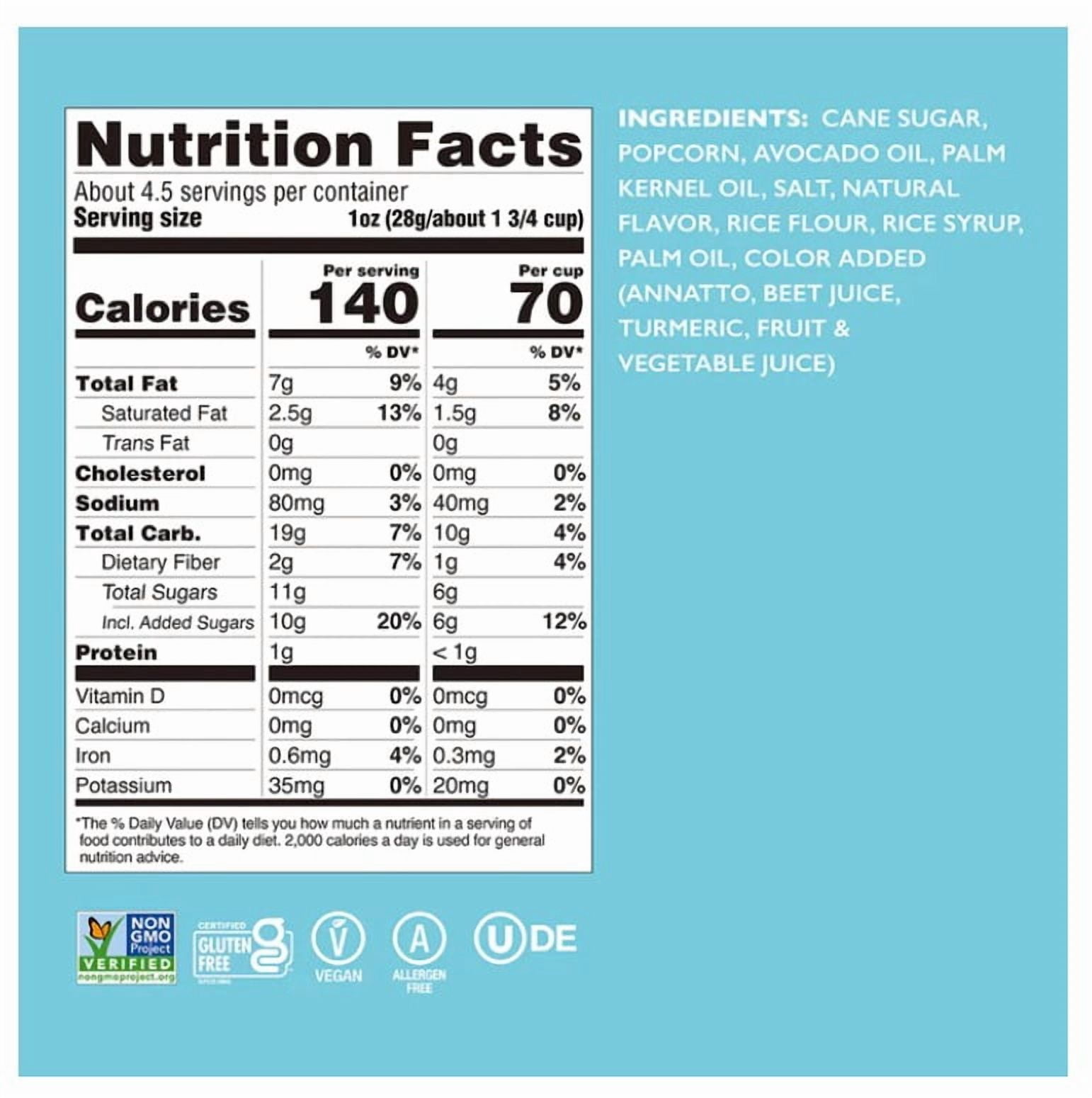 Drizzilicious Birthday Cake Kettle Corn Popcorn, 4.5 oz
