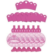 Creative Converting Pink Princess Party Pack, 8 count