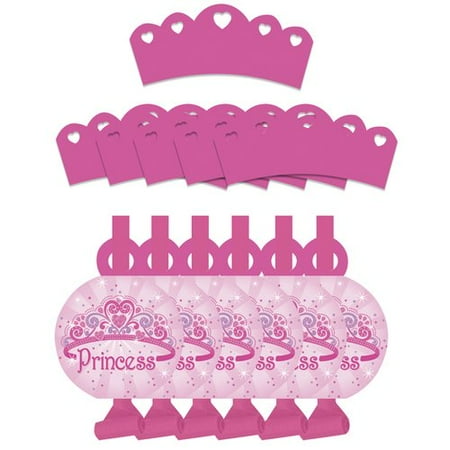 Creative Converting Pink Princess Party Pack, 8 count
