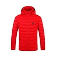 thumbnail image 4 of Wutalume Unisex Heated Hoodie with Warming Technology, Electric Heated Jacket for Men and Women, USB Powered with Multiple Heat Settings,Red XL, 4 of 5