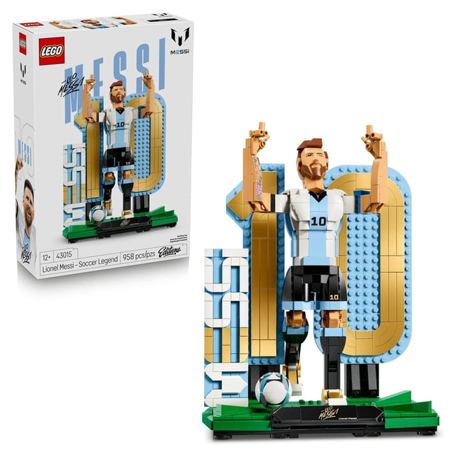 Set LEGO Editions Sports Lionel Messi Leyenda del Futbol 43015