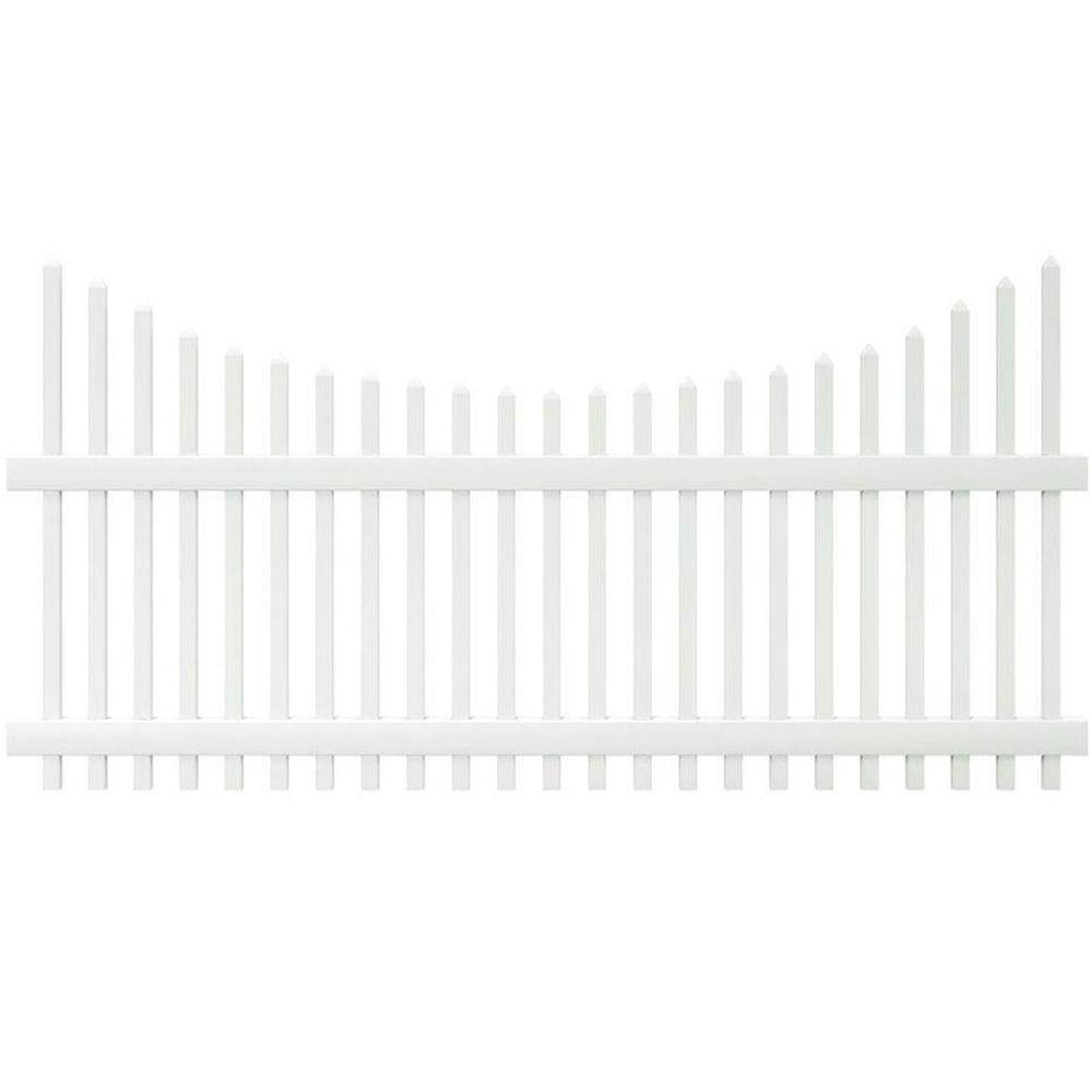 Picket fence panels 6ft long 3ft high 