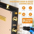 thumbnail image 5 of Extra Large Safe Box, 17.6 Cubic Feet Heavy Duty Big Safe with Security Double Key Lock & Seperate Lock Box, 5 of 7