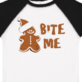 thumbnail image 4 of Inktastic Bite Me Gingerbread Boys or Girls Toddler T-Shirt, 4 of 5