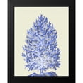 thumbnail image 2 of Fab Funky 12x14 Black Modern Framed Museum Art Print Titled - Blue Corals d, 2 of 5