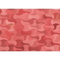 thumbnail image 1 of Ahgly Company Tapis d'Intérieur Lavables en Machine, Rectangle Rouge Transitionnel, 4' x 6', 1 of 7