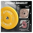 thumbnail image 2 of Weight Plates for Barbell 2 Inch - Multicolor - 10/15/25/35/45/55lb Rubber Plates for Home Gym, Weightlifting, and Strength Training, Single, Pair and Sets, 2 of 6