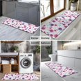 thumbnail image 2 of Pioneer Flower Floral Print Pattern Kitchen Rug Mat,Kitchen Runner Rugs Non Skid Washable,Decorative Kitchen Floor Mats for Kitchen,Sink,Laundry,17"X47", 2 of 5