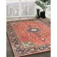 thumbnail image 2 of Ahgly Company Indoor Rectangle Traditional Camel Brown Persian Area Rugs, 10' x 13', 2 of 6