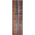 thumbnail image 2 of Addison Rugs Mayfield Premium Machine Washable Transitional Stripes Putty Runner Rug, 2'3" x 7'6", 2 of 6
