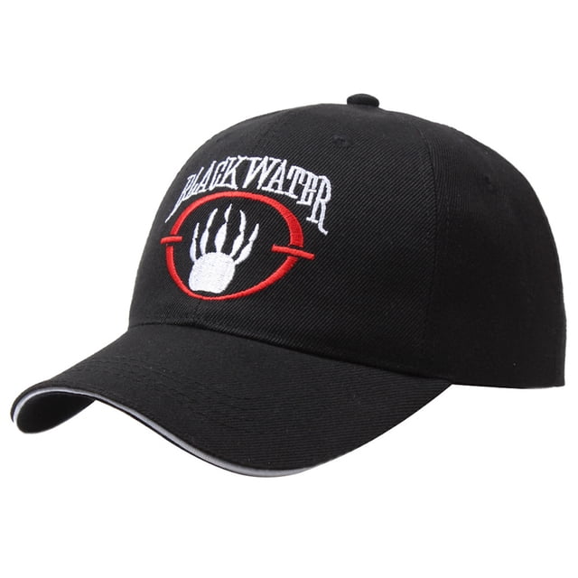 Gorra de béisbol Black Water Security Anime para hombre