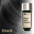 thumbnail image 4 of Hair Illusion Black Real Hair Fibers for Thinning Hair and Bald Spot Cover up for Women & Men - 38 Gram, 4 of 5