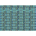 thumbnail image 1 of Ahgly Tapis Rectangulaire Lavable en Machine Intérieur Transitionnel Bleu Azur, 2 Pieds x 3 Pieds, 1 of 7