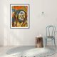 thumbnail image 1 of Cuadros Decorativos Grin Man Taladro redondo completo DIY Mosaico Diamante Pintura Imagen Regalos decorativos Ndcxsfigh Nuevos Originales, 1 of 8