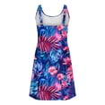 thumbnail image 4 of HUAXUN Plus Size Tankini Swimwear Cute Tankini Womens Swimsuit Cover Up Drawstring Backless Design Beachwear 2 Piece Swimsuit Tummy Control Bathing Suit, 4 of 4