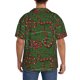 thumbnail image 3 of Balery Red Snake Camisa Casual de Manga Corta con Botones para Hombre, Texturizada, Estilo Cubano, para Playa, Verano-Large, 3 of 5