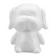 thumbnail image 1 of 1 molde blanco con forma de cachorro para arreglos florales, ideal para manualidades., 1 of 6