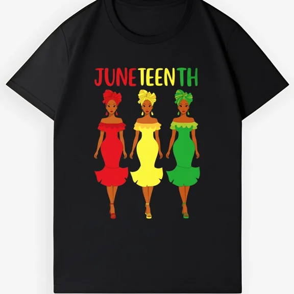 Vintage African Women Black History Gift Juneteenth Celebration Unisex T-shirt, up to size 5XL
