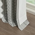 thumbnail image 6 of INK+IVY Modern Curtain Adult Indoor Cotton Curtain, 50x95", Gray, 6 of 8