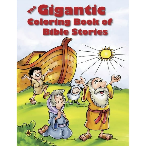The Gigantic Coloring Book of Bible Stories (Paperback)