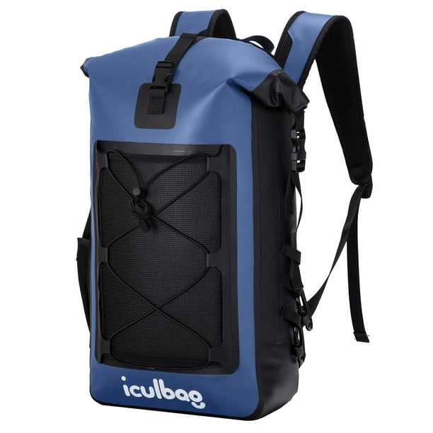 Mochila impermeable Iculbag 30 L con tapa enrollable