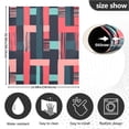 thumbnail image 5 of Yayeee Magnetic Dishwasher Cover for The Front Decoration Home Kitchen Machine Sticker Protector, Pink Geometric, 5 of 6