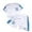 White, variant on CPNG Boys Casual Sportswear Outfits Summer Quick Drying Breathable Short Sleeved Crewneck T Shirt and Shorts Set(White,7-8 Years)
