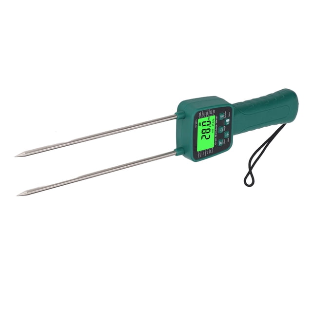 Probador digital de humedad de heno medidor de humedad de heno portátil amplia aplicación para trigo ANGGREK Otros