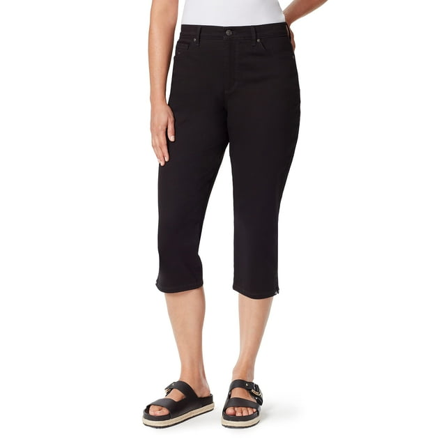 Jean Capri para Mujer Gloria Vanderbilt Amanda Negro 21"