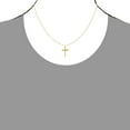 thumbnail image 4 of Ritastephens Sterling Silver Cross Pendant Necklace, 18 in, Cable Chain, Gift Box, 4 of 5