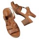 thumbnail image 2 of MKLEKYY Sandalias Planas para Mujer, Cómodas Sandalias de Punta Abierta Con Tacón Alto, Calzado Informal para Primavera y Verano, Diseño Moderno de Tacón Tipo Chancla., 2 of 4