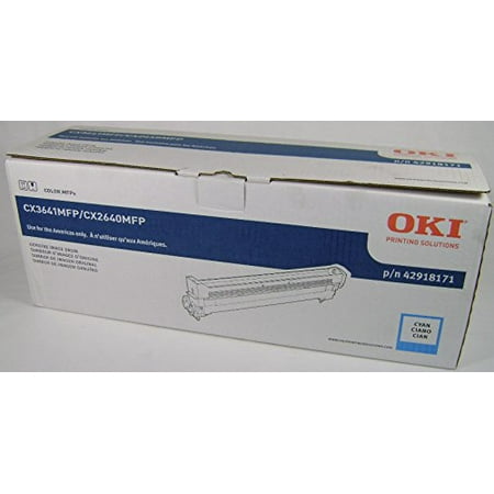 Genuine Okidata Cyan Drum - Okidata 42918171 Cx3641 Cyan Image Drum