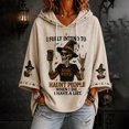 thumbnail image 2 of Halloween Salem Witch Broom Hoodies for Women Halloween Salem 1692 Spooky Season Sweatshirt Witch Costume Hocus Pocus Holiday Pullover Complexion XXL, 2 of 5