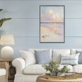 thumbnail image 3 of Stupell Industries Coastal Pastel Sunset Over Seashells Black Framed Giclee Art, 20 x 30, by Sisi and Seb, 3 of 8
